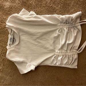 just polly tie tee shirt